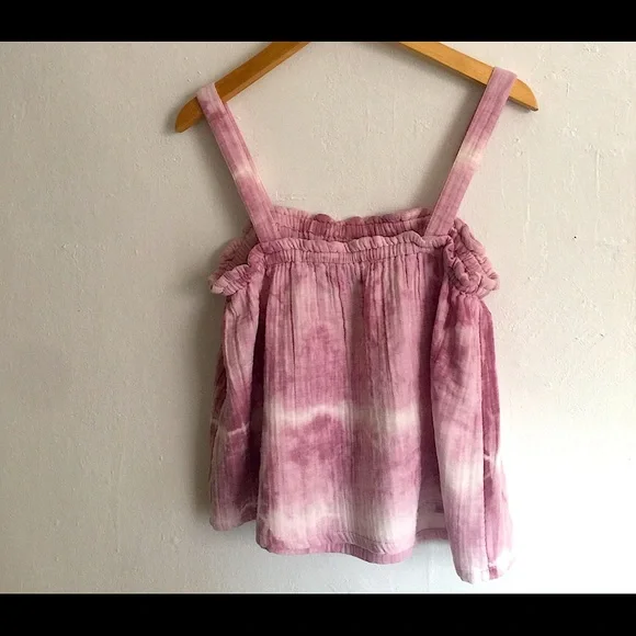 MADEWELL x Warm Tie Dye Drawstring Tank Top - Picture 6 of 10